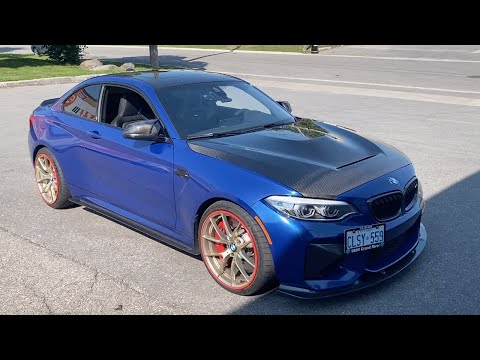 Installing A CARBON GTS HOOD On My BMW M2!