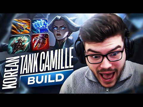 This KOREAN TANK CAMILLE build is TOO FUNNY ????