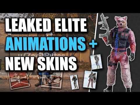 Tachanka & Buck Elite Animations? + Year 5 Season 3 Event Skins/Battle Pass Skins!