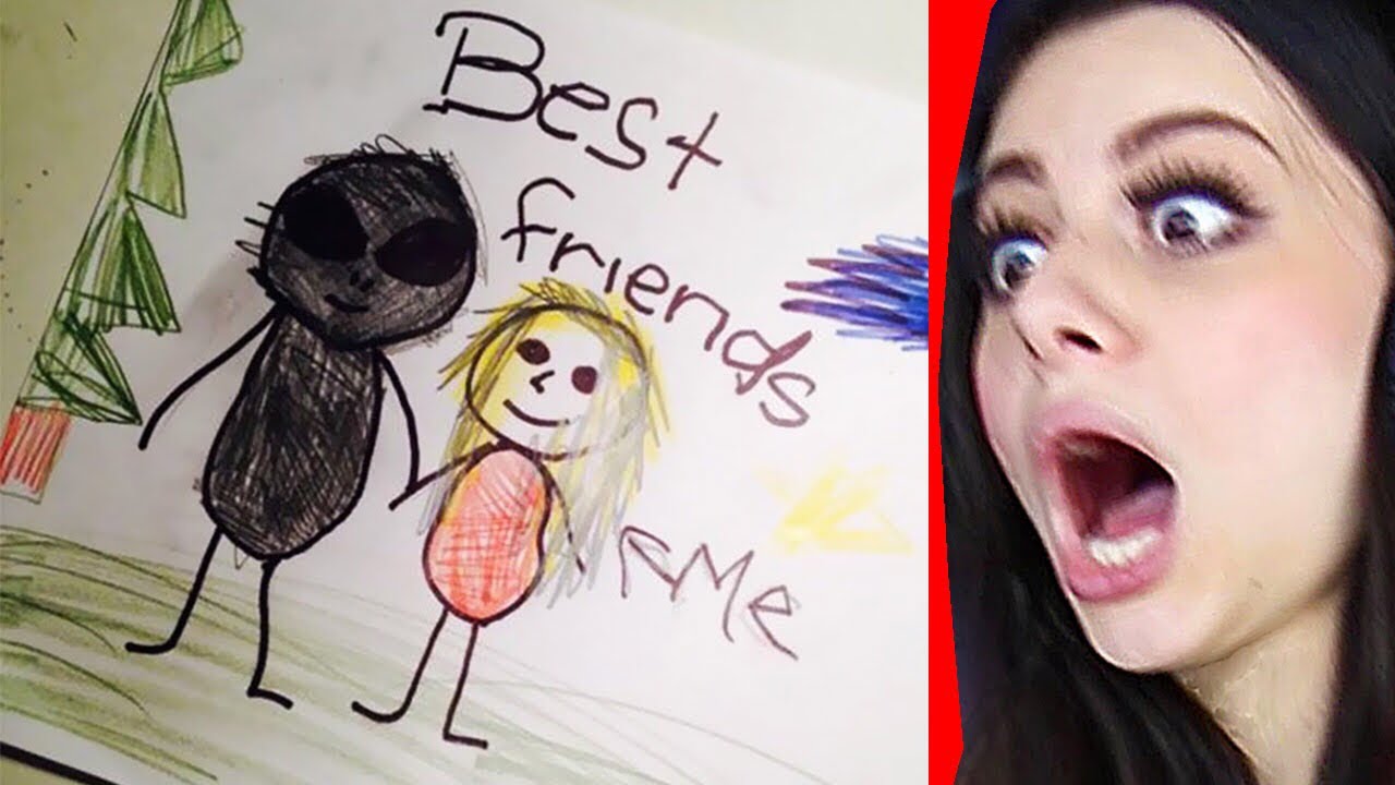CREEPIEST KIDS DRAWINGS