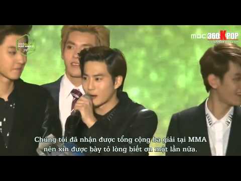 [Vietsub] 131114 Melon Music Award Netizen Choice & Best Song Of The Year - EXO Cut [EXO Team]