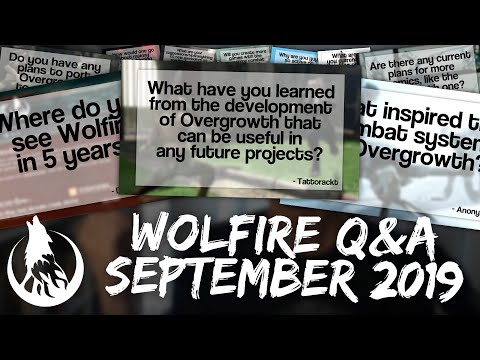 Overgrowth Console Port, Current Work and More - Wolfire Q&A: September 2019