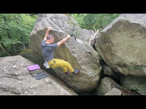 Bouldering in Sweden, Valje, Ziggesarete 6A