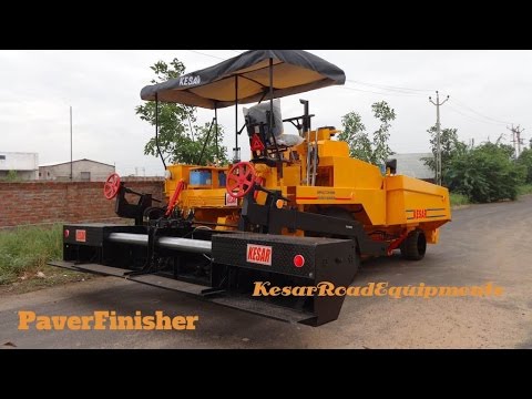 Road Paver Finisher