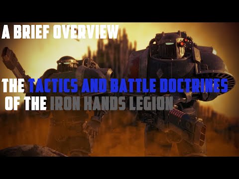 Iron Hands Legion Strategies and Battle Doctrines (Pre-Heresy)