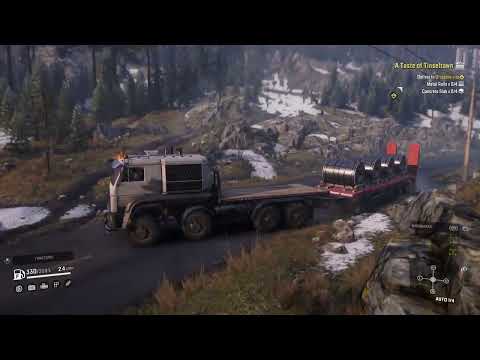 Snow Runner PC gameplay part-68 | new map | Scandinavia| #pcgaming | #gameplay