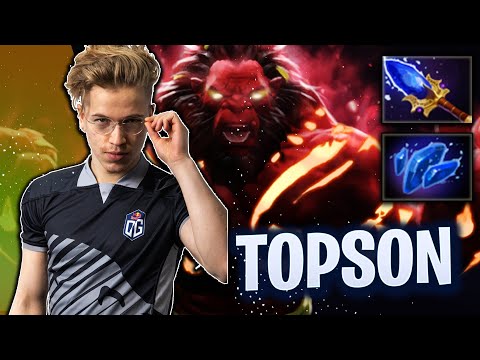 OG.Topson - Axe 7.28 Mid Pro Gameplay | IMMORTAL Rank Dota 2 7.28 Gameplay