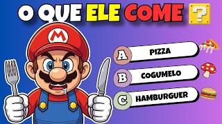 🍄🎮SUPER QUIZ DO MARIO | Consegue Acertar Todas?😱🔥