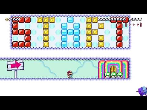 Super Mario Maker 2 🔧 Think Fast - Superstar 🔧 Emmett86
