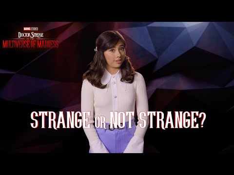 Thumbnail of the video: Strange or Not Strange