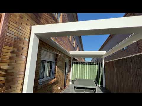Detalles de la Pérgola Retráctil – Isoconfort