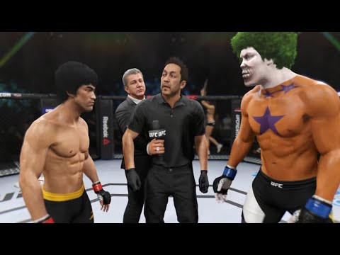 Bruce Lee vs. Star Clown (EA Sports UFC 2)