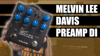 Video thumbnail for NUX Melvin Lee Davis Preamp - DI | DEMO by IvanBassist