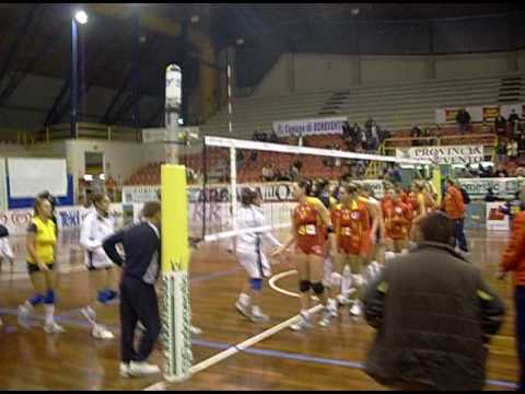 Volley Accademia Benevento la prima vittoria in serie A ultimo punto .AVI