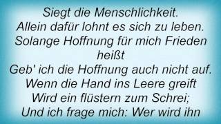 17750 Peter Maffay - Lieber Gott Lyrics