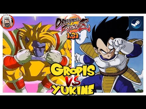 DBFZ Gropis vs Yukine - Amazing Fights! - Ver 1.31