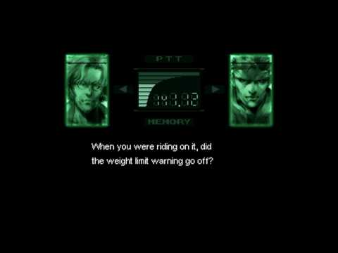 Elevator Surprise! - Metal Gear Solid