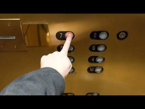Still Original Westinghouse Traction Elevators - Hilton Arlington VA
