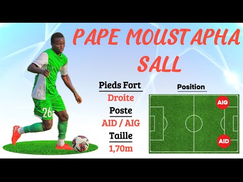 Pape Moustapha Sall •Skills •Goals •Passes •Dribbles