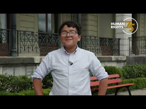Colombian Teen Climate Human Rights defender - Francisco Vera