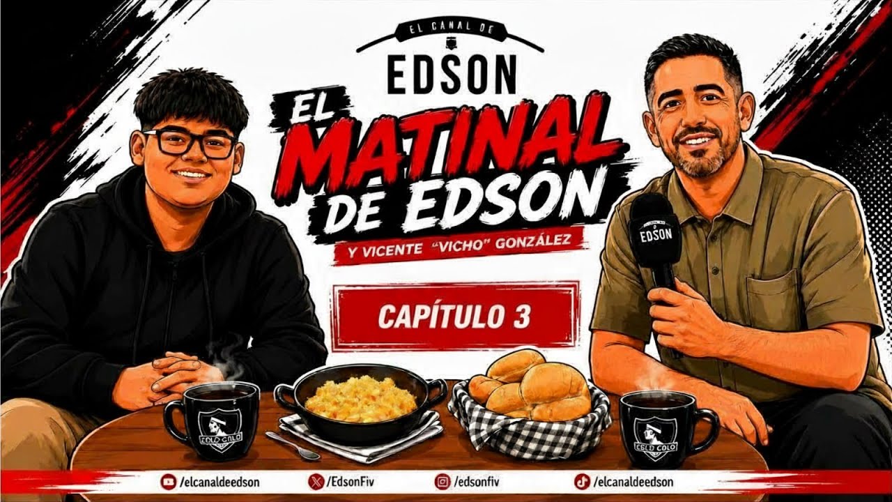⚽ EL MATINAL DE EDSON Y "VICHO" GONZÁLEZ | COLO COLO QUIERE TERMINAR LA PRIMERA RUEDA EN LO MÁS ALTO