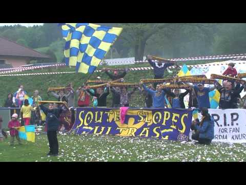 1.FC Neubuz - SK Zlín 1931 - Pohled fanoušků Pasek.
