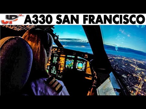 FIONA Pilots the Airbus A330 out of San Francisco