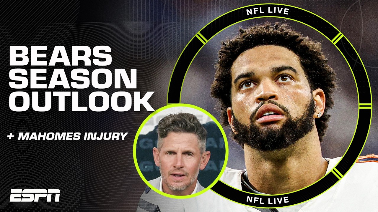 Caleb Williams, Ben Johnson & the Bears' expectations 👀 + Patrick Mahomes injury update | NFL Live
