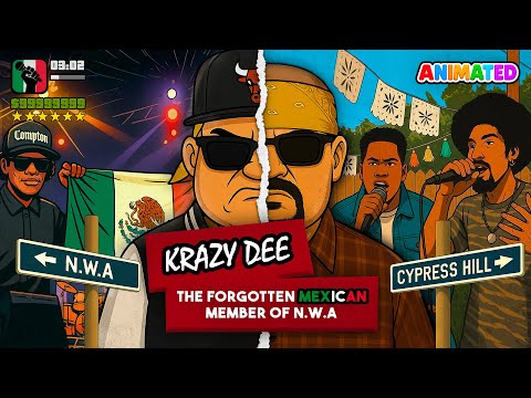 Krazy Dee - The Forgotten Mexican Member of N.W.A (Animated Doc)
