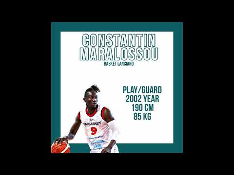 Constantin Maralossou highlights