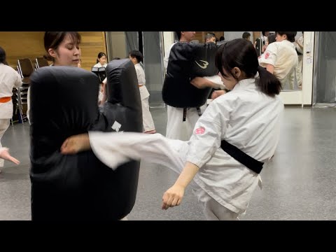 #karate #空手 #kyokushin  試合が近い方必見‼️インローまでの繋げ方