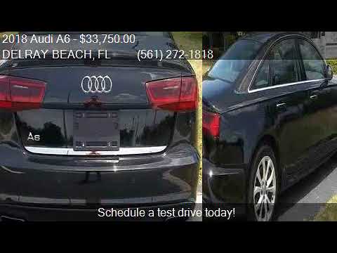 2018 Audi A6 2.0T Premium 4dr Sedan for sale in DELRAY BEACH