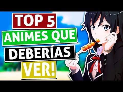 ¡TOP 5 ANIMES CORTOS QUE DEBES VER! #2