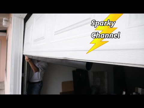 How to Install a Garage Door Bottom Weather Seal by Yourself