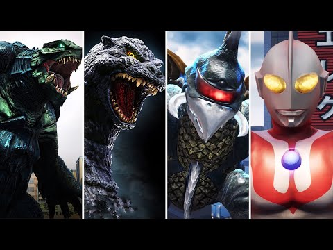 Gigabash - All Monster Ultimate Attacks (All DLC)