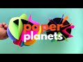 Easy Planet Craft: 3D Paper Planets