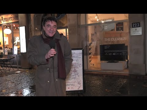 Kulturni dnevnik RTS 1 : ČUDESNI SVETOVI MILORADA PAVIĆA U PARIZU