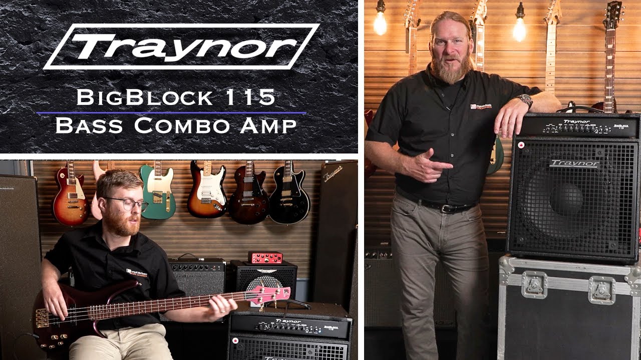 opens link to Traynor BigBlock 115 Bass Combo Amp [Product Demonstration]