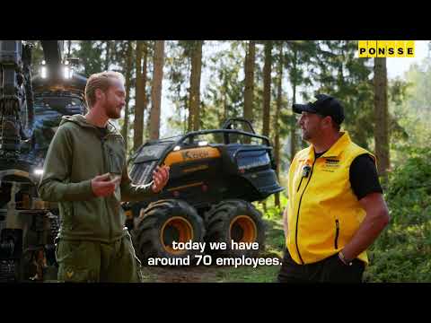 PONSSE Scorpion Giant, Gerald Koch GmbH from Austria - Ponsse customer stories