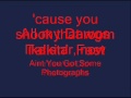 Glee - When I get You Alone w/lyrics 