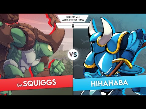 Ignition 234 - Losers Quarter-Finals - GA | Squiggs (Kragg) Vs Hihahaba (Shovel Knight)