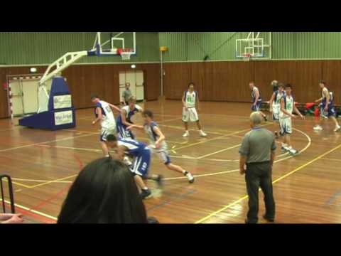 U18 Rotterdam tegen Leiden op 13 feb 2010 in Vijf Meihal