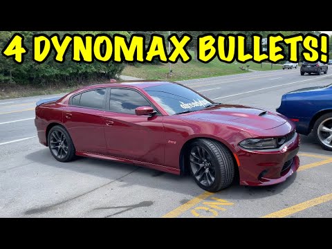 2021 Dodge Charger Scat Pack 6.4L HEMI w/ 4 DYNOMAX BULLETS!