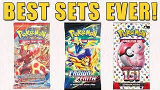 10 BEST Pokemon Card Sets to Collect of ALL Time!