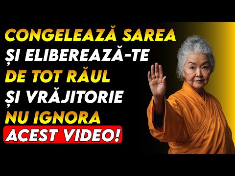ÎNTOARCE TOT RĂUL ȘI VRĂJITORIA ÎNGHEȚÂND SAREA | ÎNVĂȚĂTURI BUDISTE