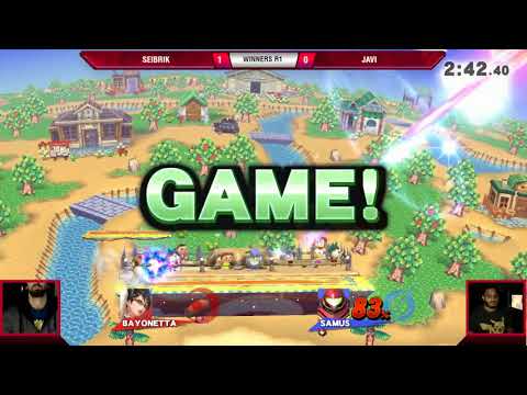 VS Weekly 8/3/17 - Winners R1 - Seibrik (Bayonetta) vs Javi (Samus) - Smash 4