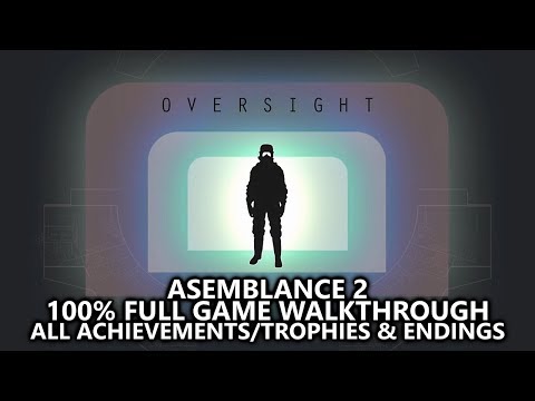 Asemblance 2: Oversight - 100% Full Game Walkthrough - All Achievements/Trophies & Endings