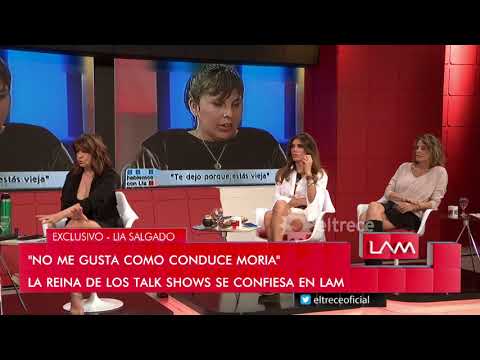 Lía Salgado apuntó contra Moria y Nicolás Magaldi como conductores de talk show