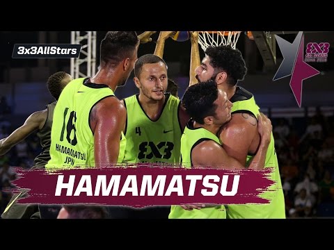 Hamamatsu - The multicultural 3x3 Team - 2016 FIBA 3x3 All Stars