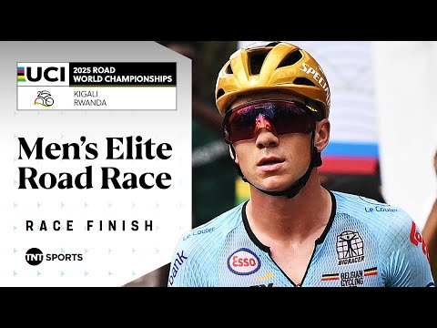 UNSTOPPABLE! 🏆 | Men's Elite Road Race Final KM's | 2025 UCI Road Cycling World Championships